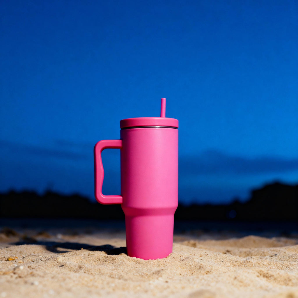 Monocolor Tumbler 40 Oz With Handle