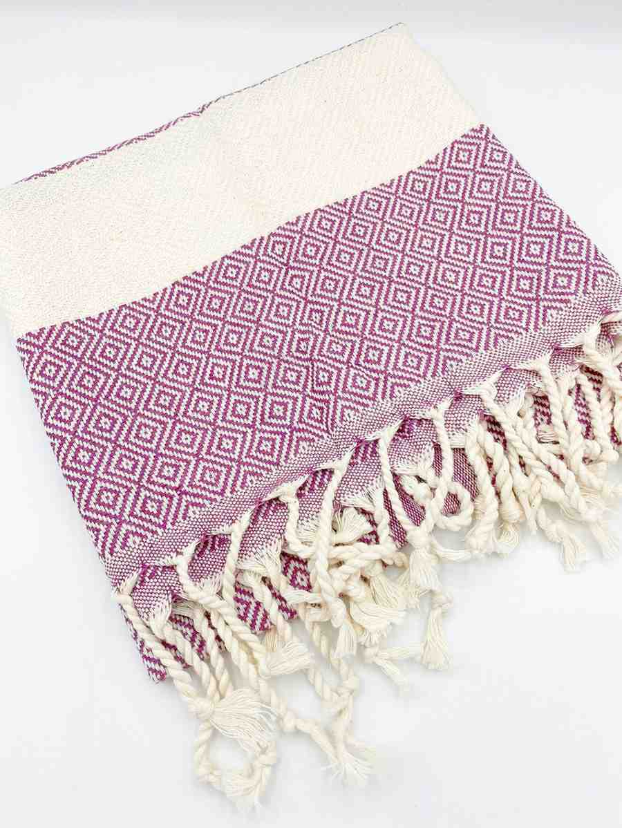 Diamond 100% Turkish Cotton Hand Towel for Bath and Kitchen