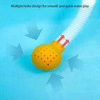 Cloud Weather Bath Toy for Kids – Educational Water Spray Toy with Rotating Nozzle & Suction Cup