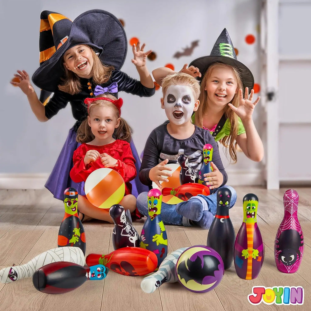 12 pcs Halloween Foam Bowling Set for Kids