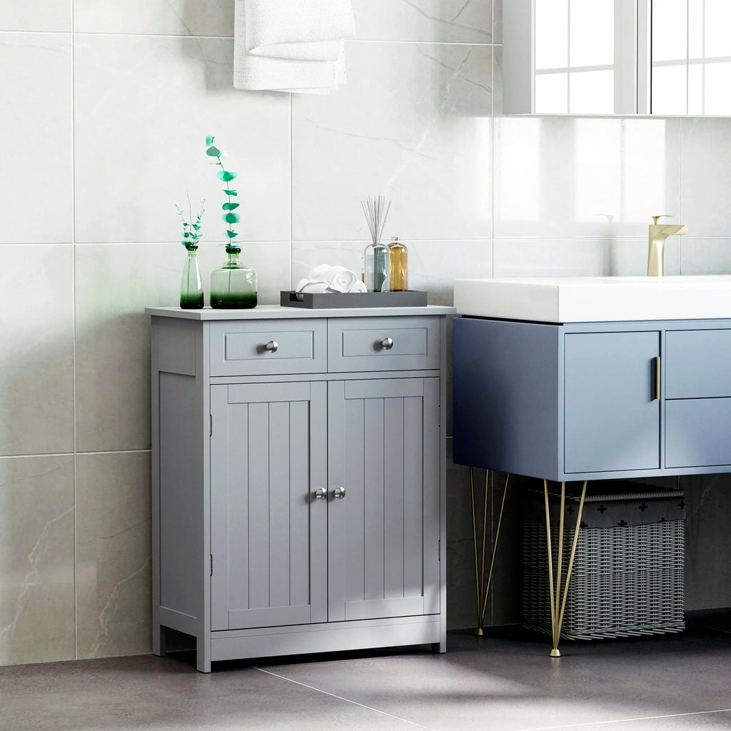 Lavatory/Pantry Storage Cabinet With Shelves/Drawers