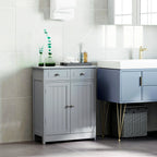 Lavatory/Pantry Storage Cabinet With Shelves/Drawers