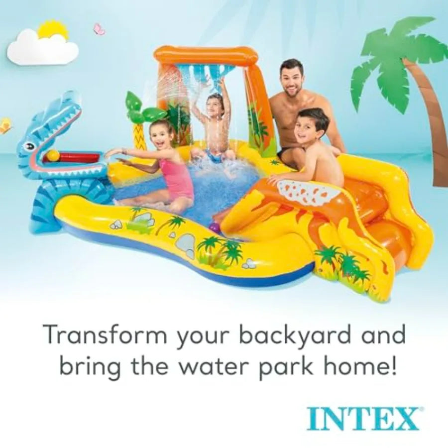 Inflatable Dinosaur Water Park