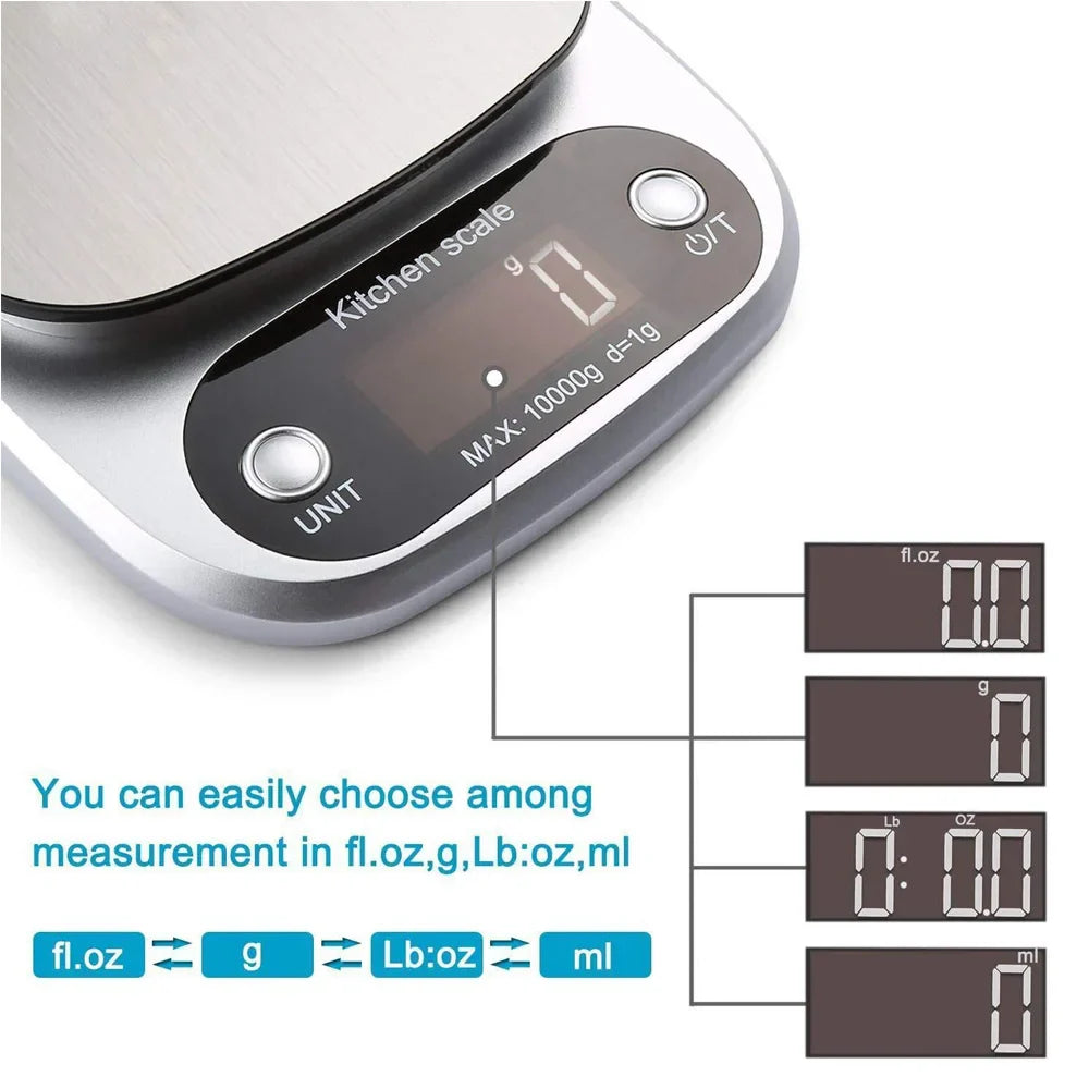 High Precision Kitchen Scale 3kg/5kg/10kg