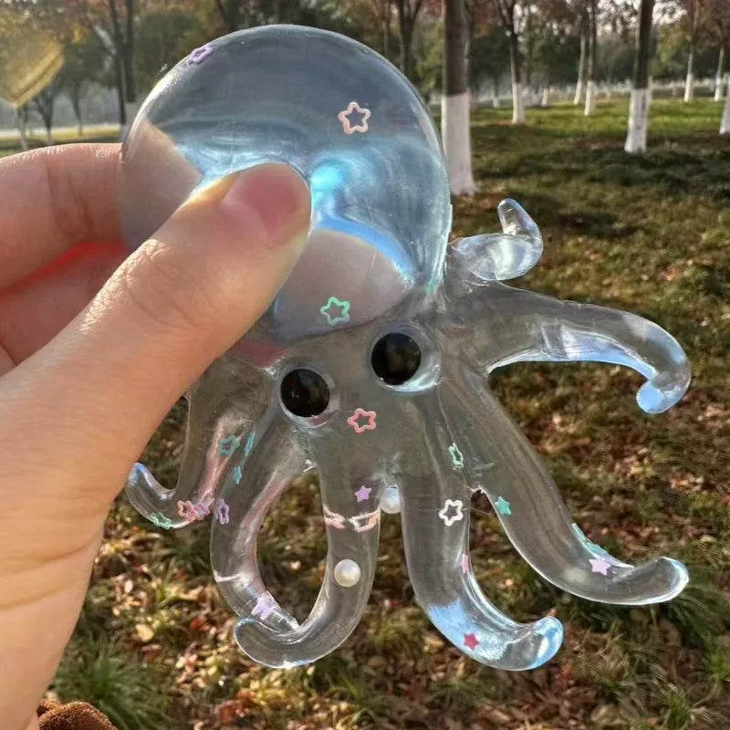 Squishy Ocean Octopus Fidget, Stress Relief Toy