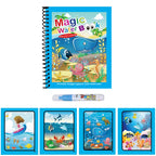 1pc Children's Reusable Water Drawing Book | Mess-Free Magic Coloring Pad