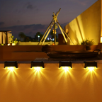 Cordless Solar LED Rail, Walkway, Wall Lights