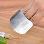 Stainless Steel Finger Protector | Kitchen Knife Cutting Safety Guard