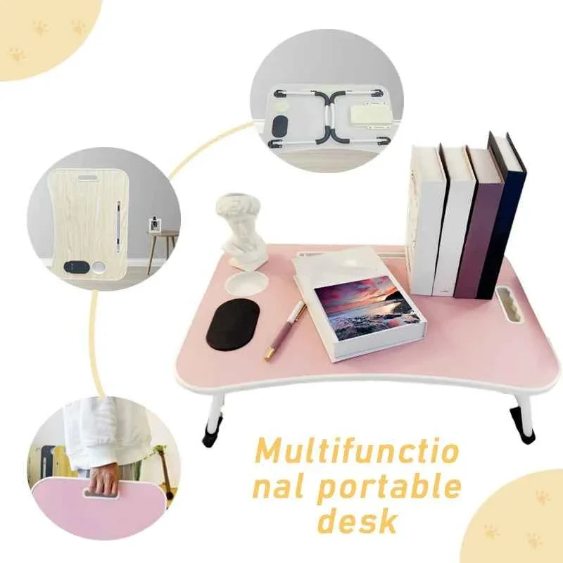 Wireless Charging Foldable Bed, Car, Chair Laptop Table