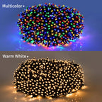 100M Long, 1000 LEDs Waterproof Solar Panel String Light