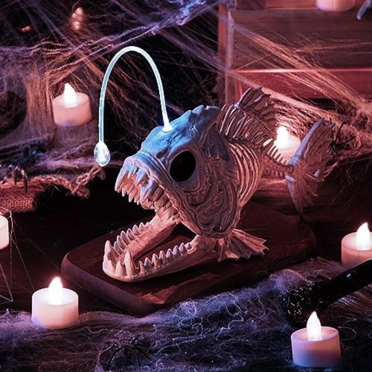 LED Skeleton Fish Lantern