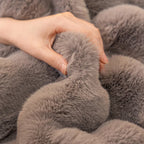Faux Fur VelvetTouch Couch Cover Cat & Dog Proof Modern & Stylish