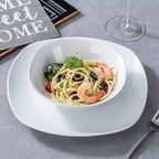 MALACASA Elisa 24-Pc Ceramic Porcelain Tableware