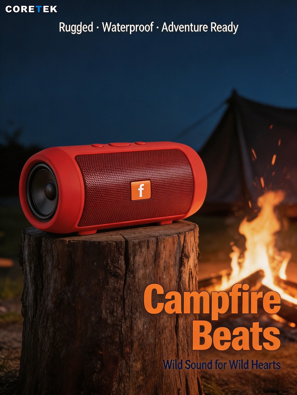 Portable Bluetooth Speaker WaterProof 2 Colors