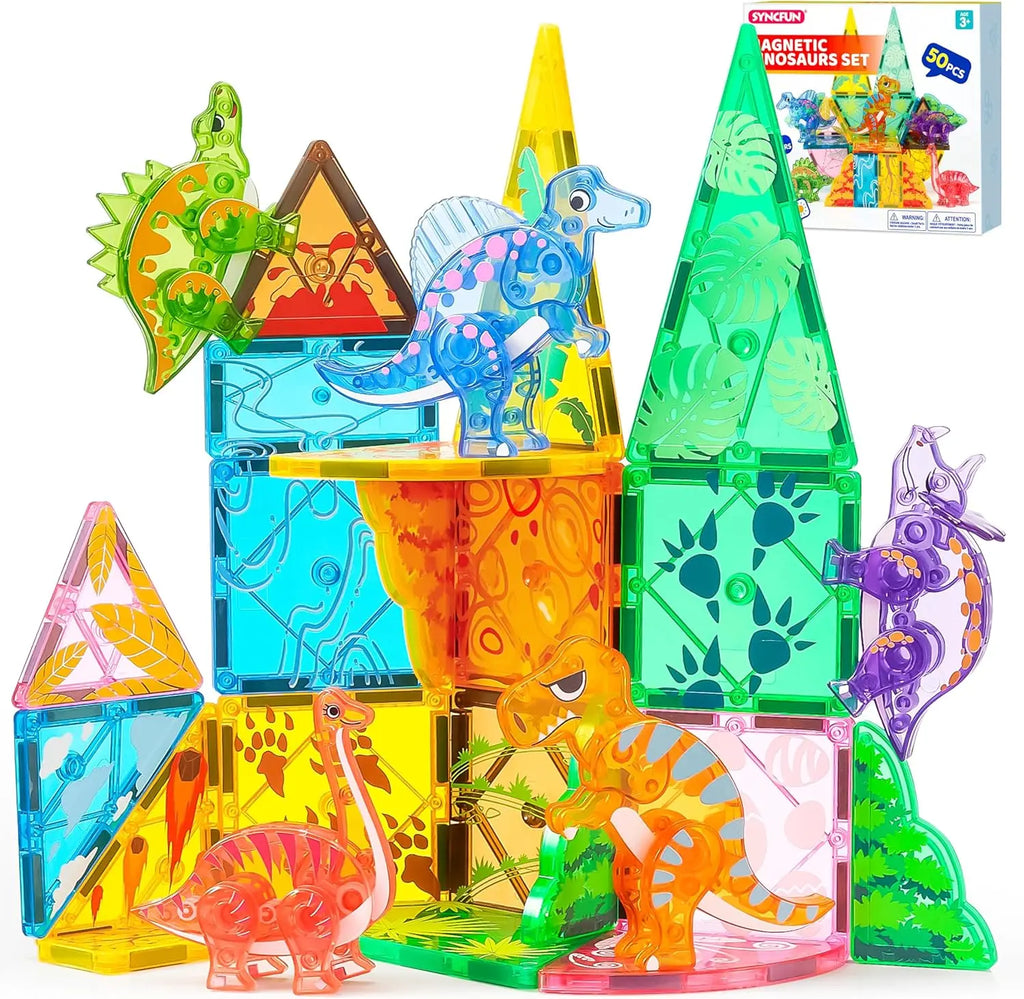 110/66/50 PCS Magnetic 3D Building Tile Sets