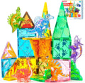 110/66/50 PCS Magnetic 3D Building Tile Sets