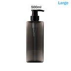 Square Soap Dispenser | Refillable 400/500ml Bathroom, Kitchen, Lotion Pump Bottle