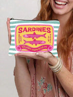 Reusable Tote Bag And Cosmetic Pouch Set