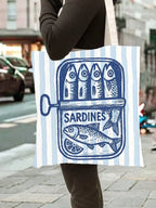 Reusable Tote Bag And Cosmetic Pouch Set