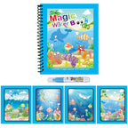 1pc Children's Reusable Water Drawing Book | Mess-Free Magic Coloring Pad