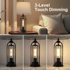 26 inch  Modern Dual LED European Table Lamp