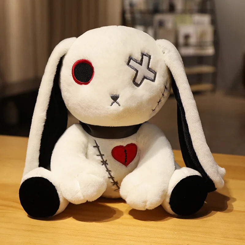 Spooky Gothic Bunny Halloween Stuffie, 3 Colors