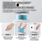 MIJIA Smart Air Purifier 4 Lite LED Display Quadruple Purification Aldehyde Removal Home Air Ionizer 35.8dB(A) Low noise