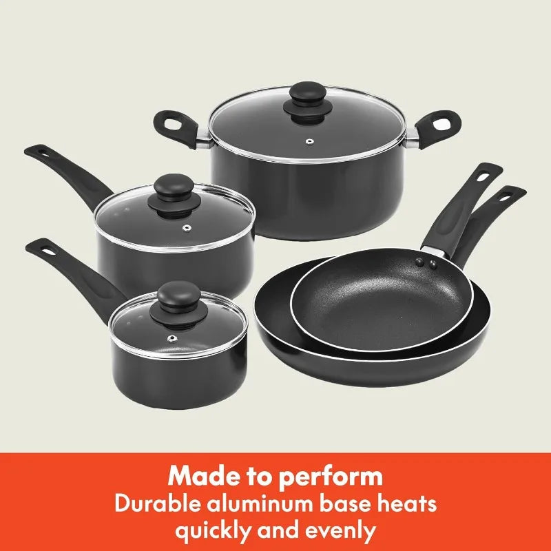 Bella Cookware Set 12 Piece Pots/Pans/Utensils