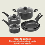 Bella Cookware Set 12 Piece Pots/Pans/Utensils