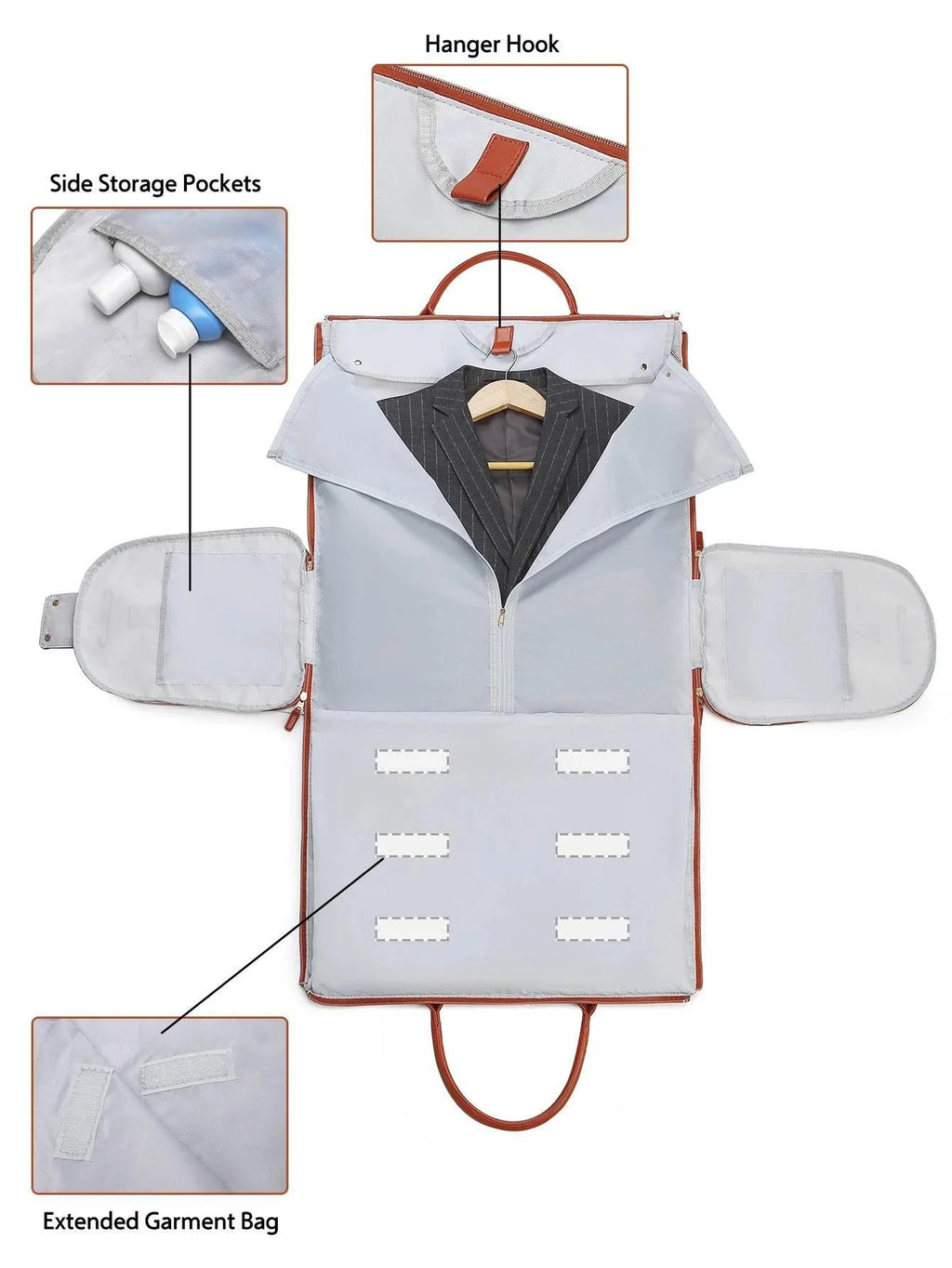 Viral Carry-on Foldable Trolley Bag, Big Space, Easy Travel!