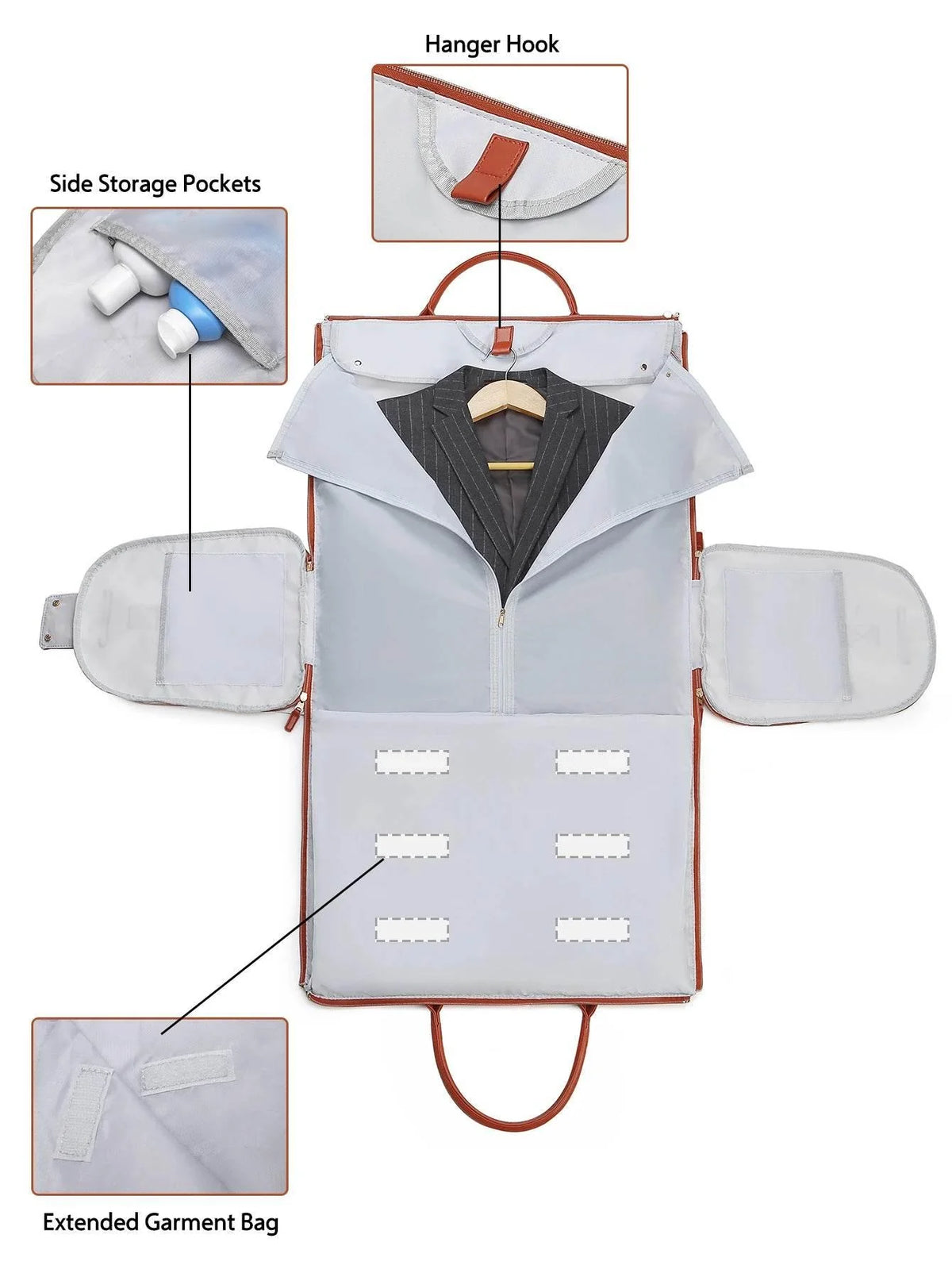 Viral Carry-on Foldable Trolley Bag, Big Space, Easy Travel!