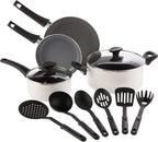 Bella Cookware Set 12 Piece Pots/Pans/Utensils