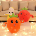 Interactive Plush Musical Fruit Induction Toy