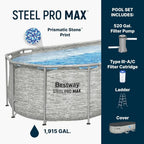 Above Ground Steel Swim Vista Pool 14'x8'2"x39.5"