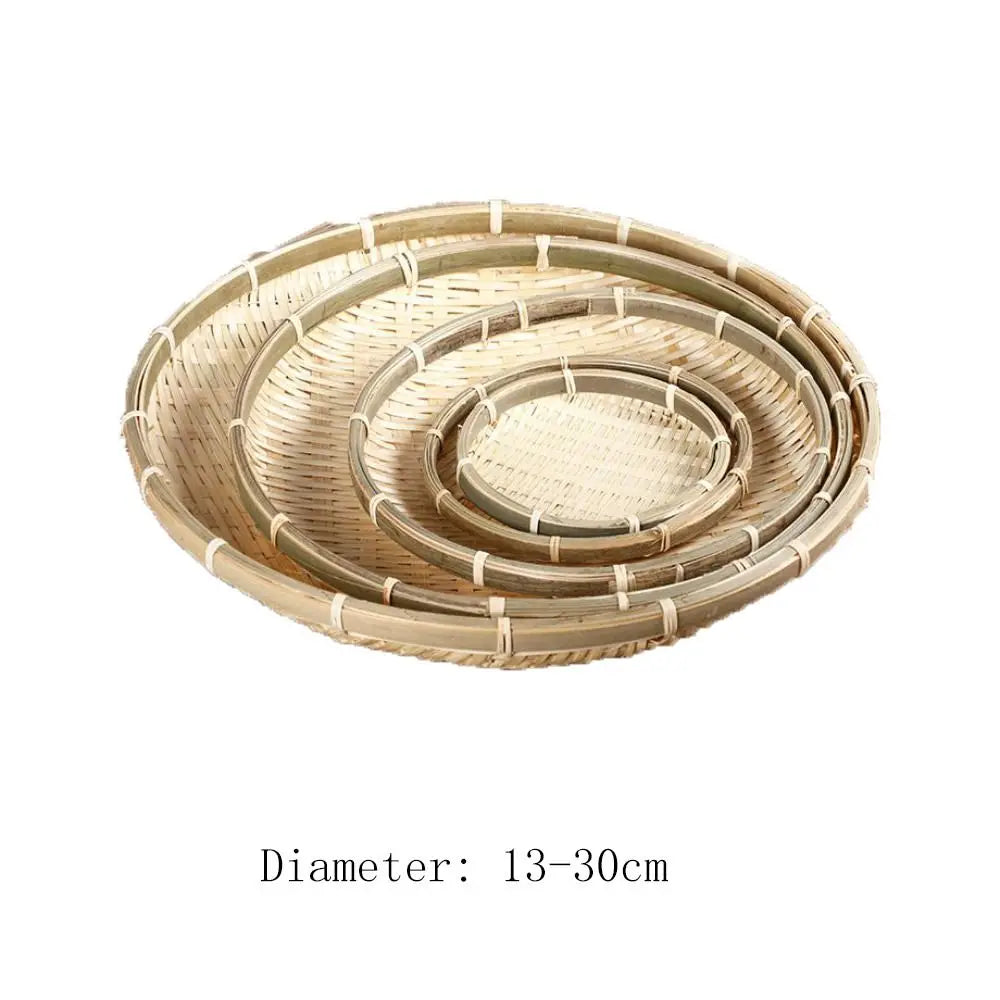 Bamboo Wicker Nesting Baskets Handmade