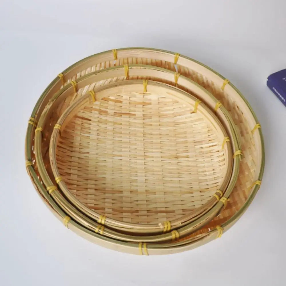 Bamboo Wicker Nesting Baskets Handmade