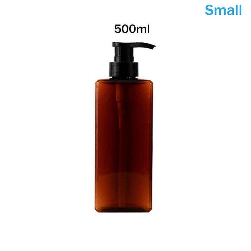 Square Soap Dispenser | Refillable 400/500ml Bathroom, Kitchen, Lotion Pump Bottle