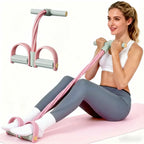 Adjustable Resistance Foot Pedal Resistance Band Home Gym Equipment for Waist Leg Arm Full Body Training