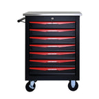 7 Drawer Rolling Tool Box Heavy-Duty Steel