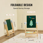 Magnetic Art Easel With Painting Accessories