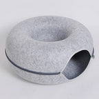 Interactive Tunnel/Donut Cat Bed & House