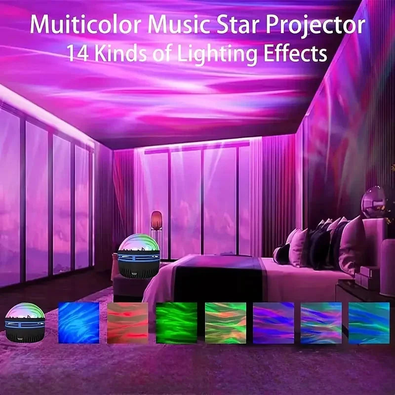 LED Galaxy Sky & Winter Snow Projector