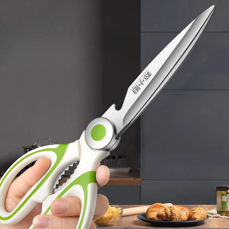Multifunction Stainless Steel Kitchen Scissors