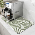 Absorbent Dish Drying & Coffee Station Mat, Various Colors, Sizes