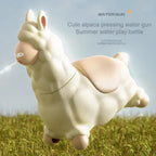 Shaking Head Alpaca Pressing Water Toy for Outdoor Games