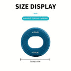Hand Grip Ring with Silicone Carpal Expander, Strength Training Finger Ring, Increase Muscle Power and Body Building, 20-80LB