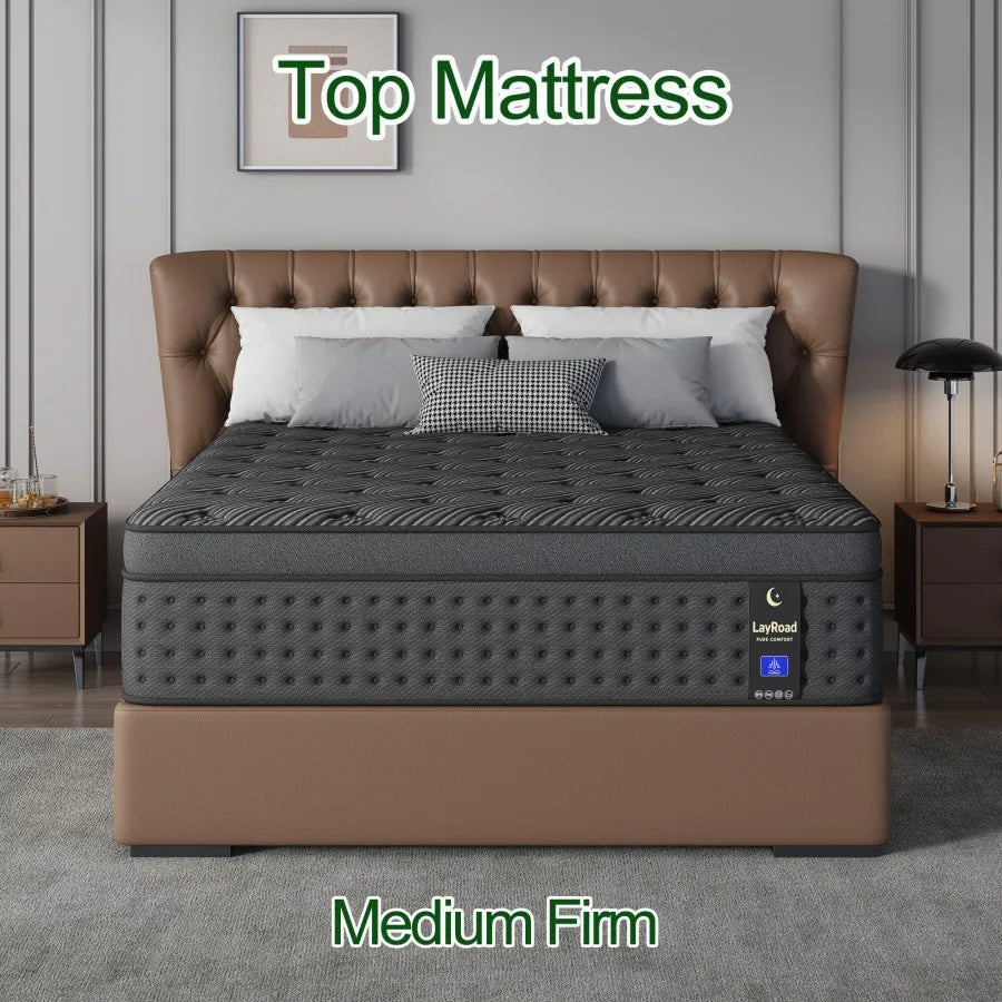12/14Inch Memory Foam Spring Mattress Single/Double/Queen/King