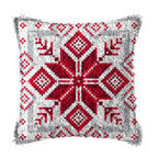 DIY Latch Hook Rug Kits Snowman Santa Claus Hat Embroidery Cushion Pillow Cover
