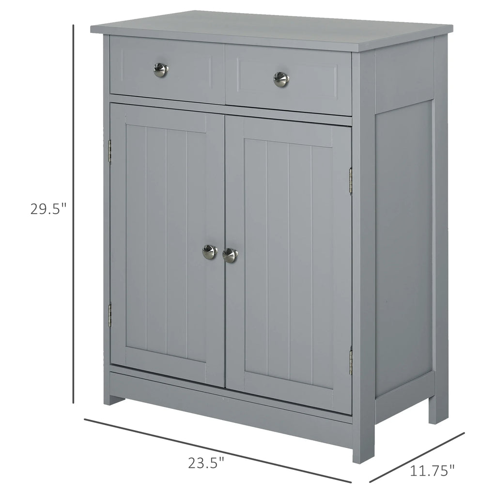 Lavatory/Pantry Storage Cabinet With Shelves/Drawers
