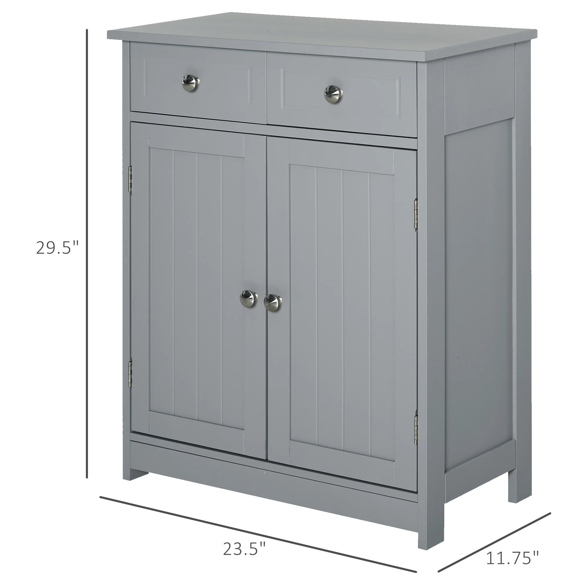 Lavatory/Pantry Storage Cabinet With Shelves/Drawers